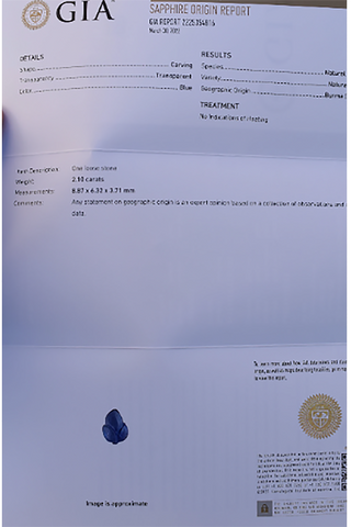 GIA Certificate