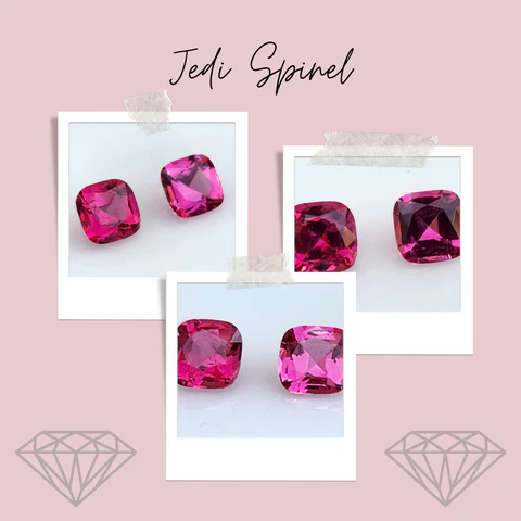 Jedi spinel cushion pair
