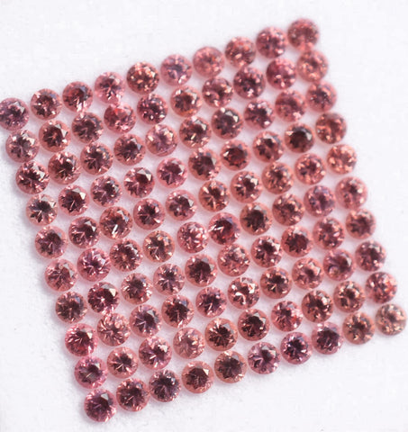 1.5mm Light Orange Color Spinel from Burma