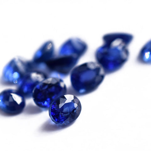 4x3mm Blue Sapphire Oval