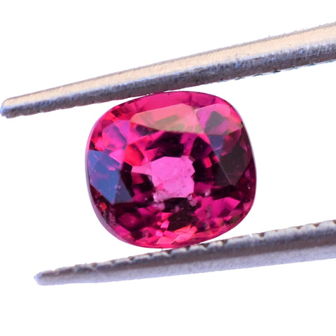 Cushion Cut Burma Jedi Red Spinel