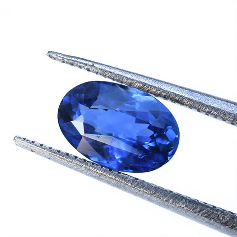 Certified Unheated 1.75 Carat Ceylon Sapphire